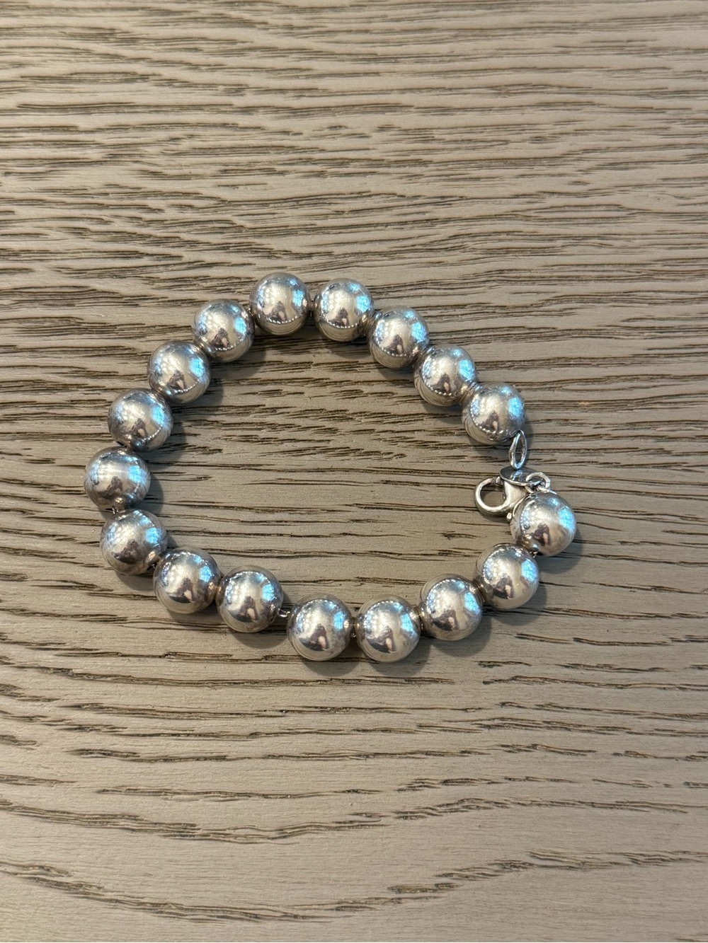 Tiffany & Co. Sterling Silver Ball Bracelet